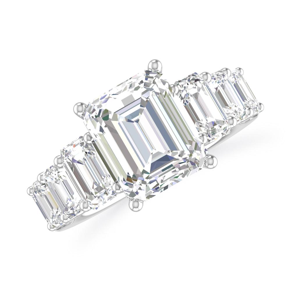 White Gold - Emerald
