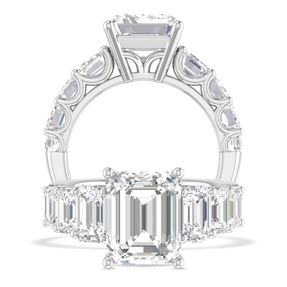 White Gold - Emerald
