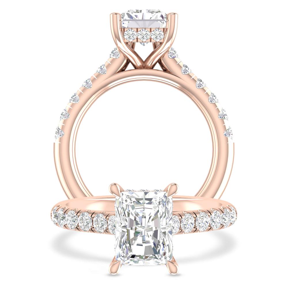 Rose Gold - Emerald
