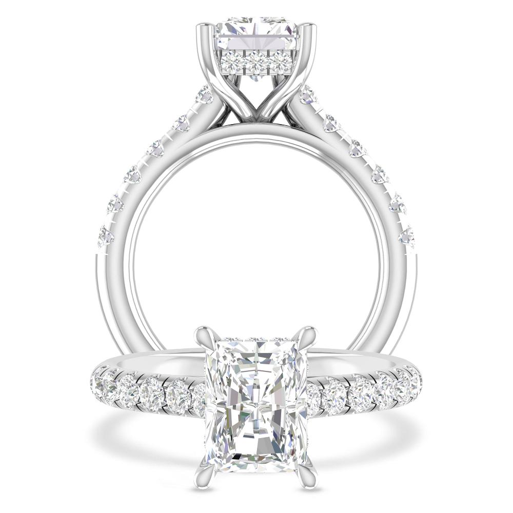 White Gold - Emerald