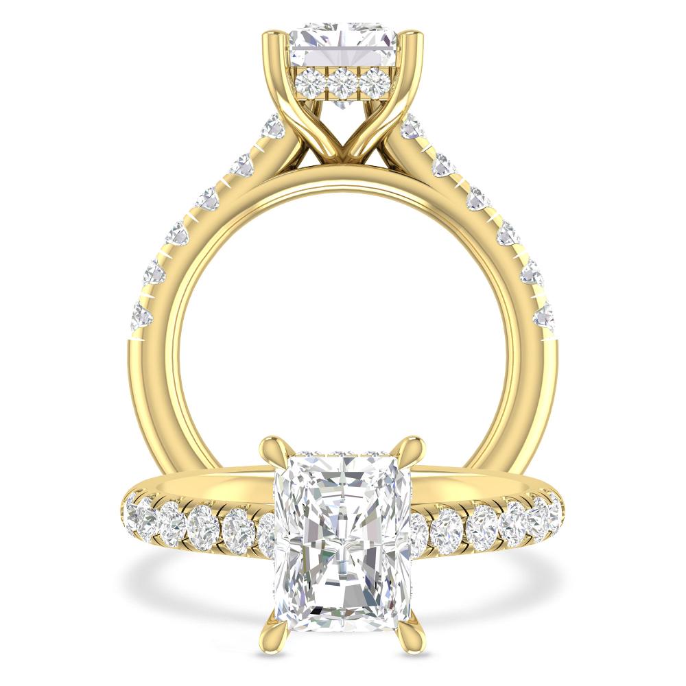 Yellow Gold - Emerald