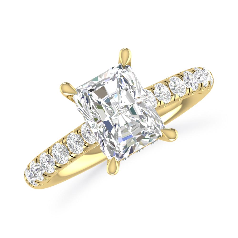 Yellow Gold - Emerald