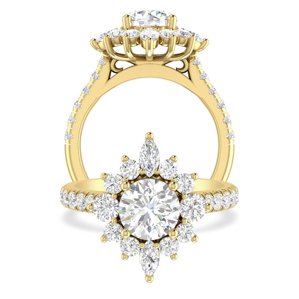 Yellow Gold - Round
