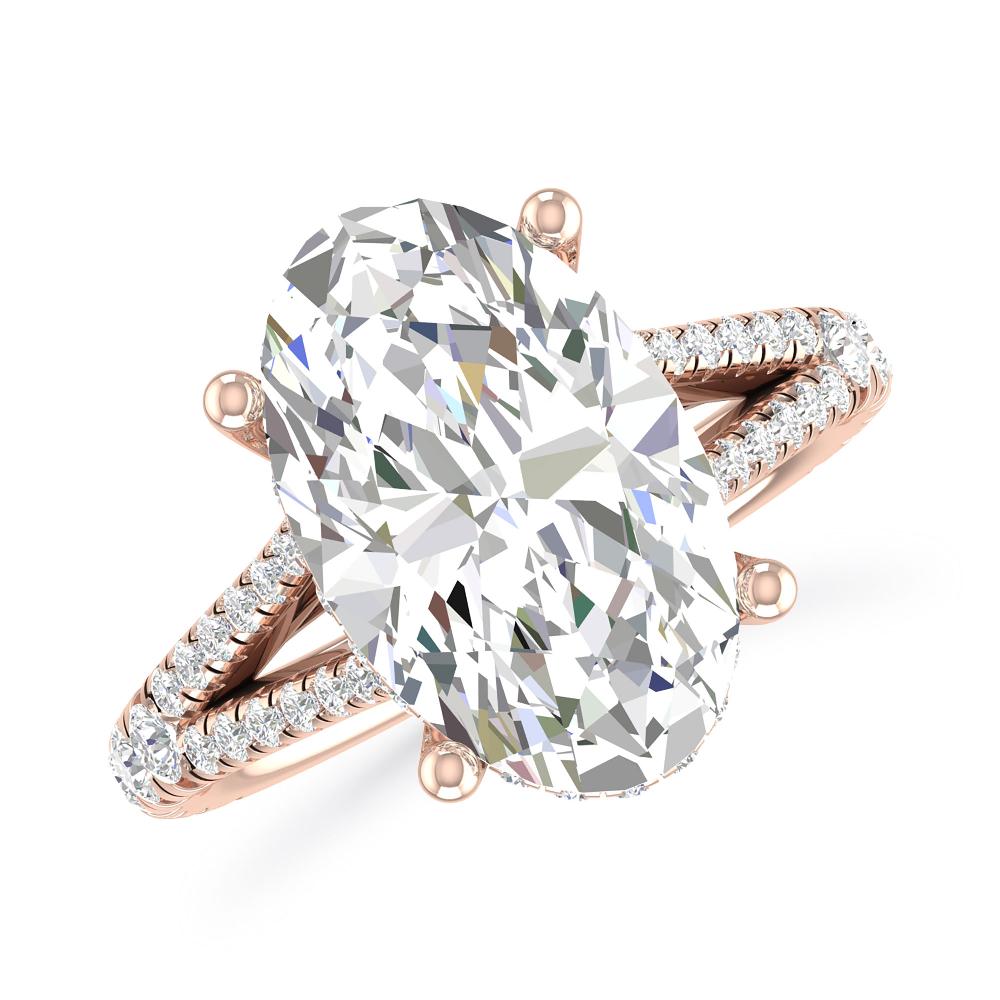 Rose Gold - Oval