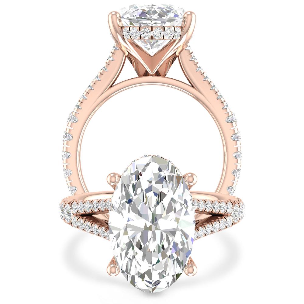 Rose Gold - Oval