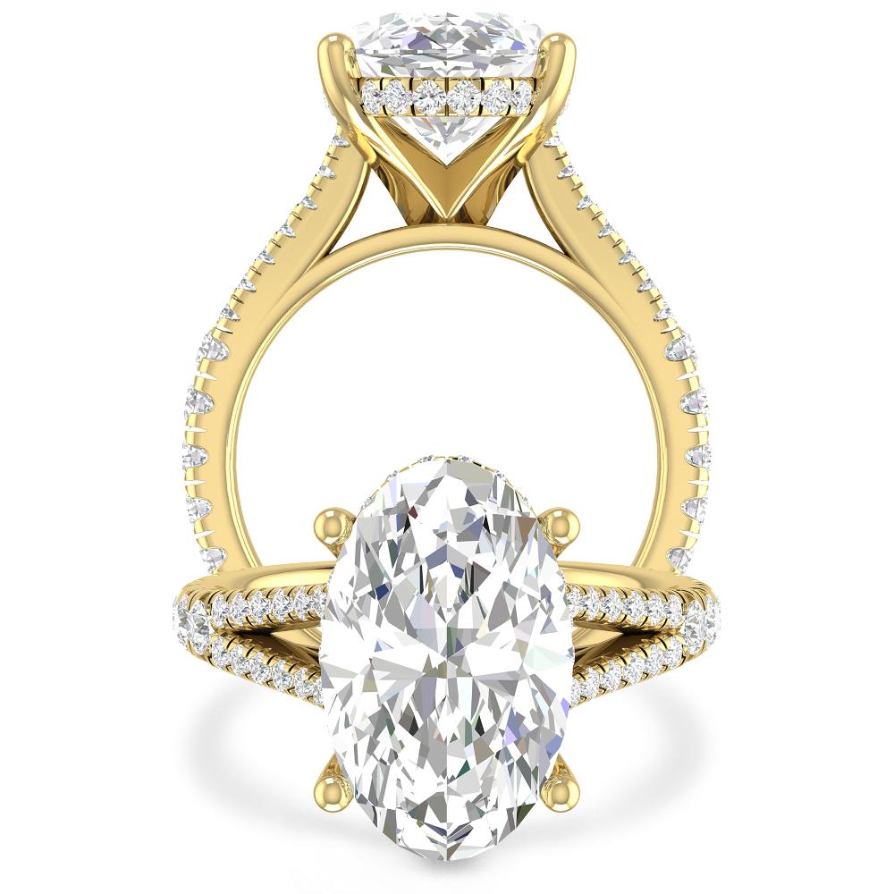 Yellow Gold - Oval