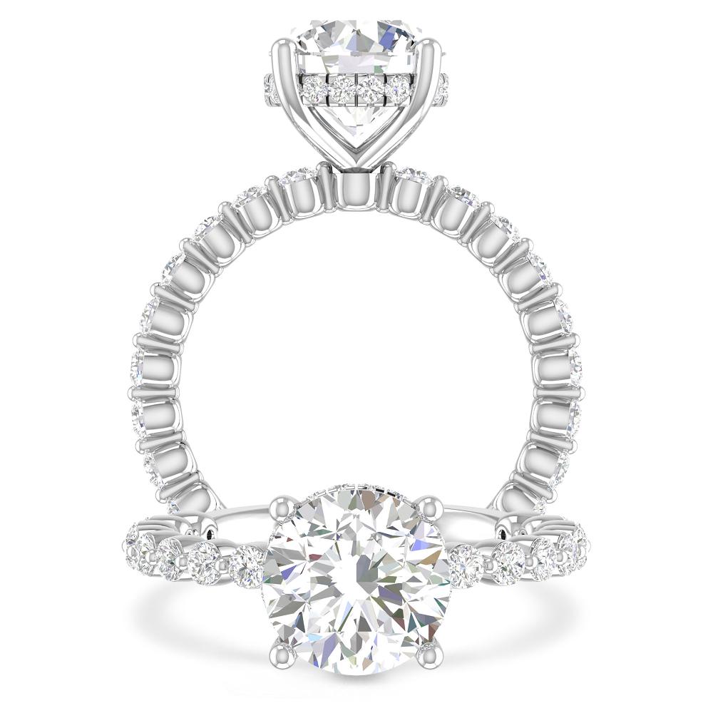 White Gold - Round