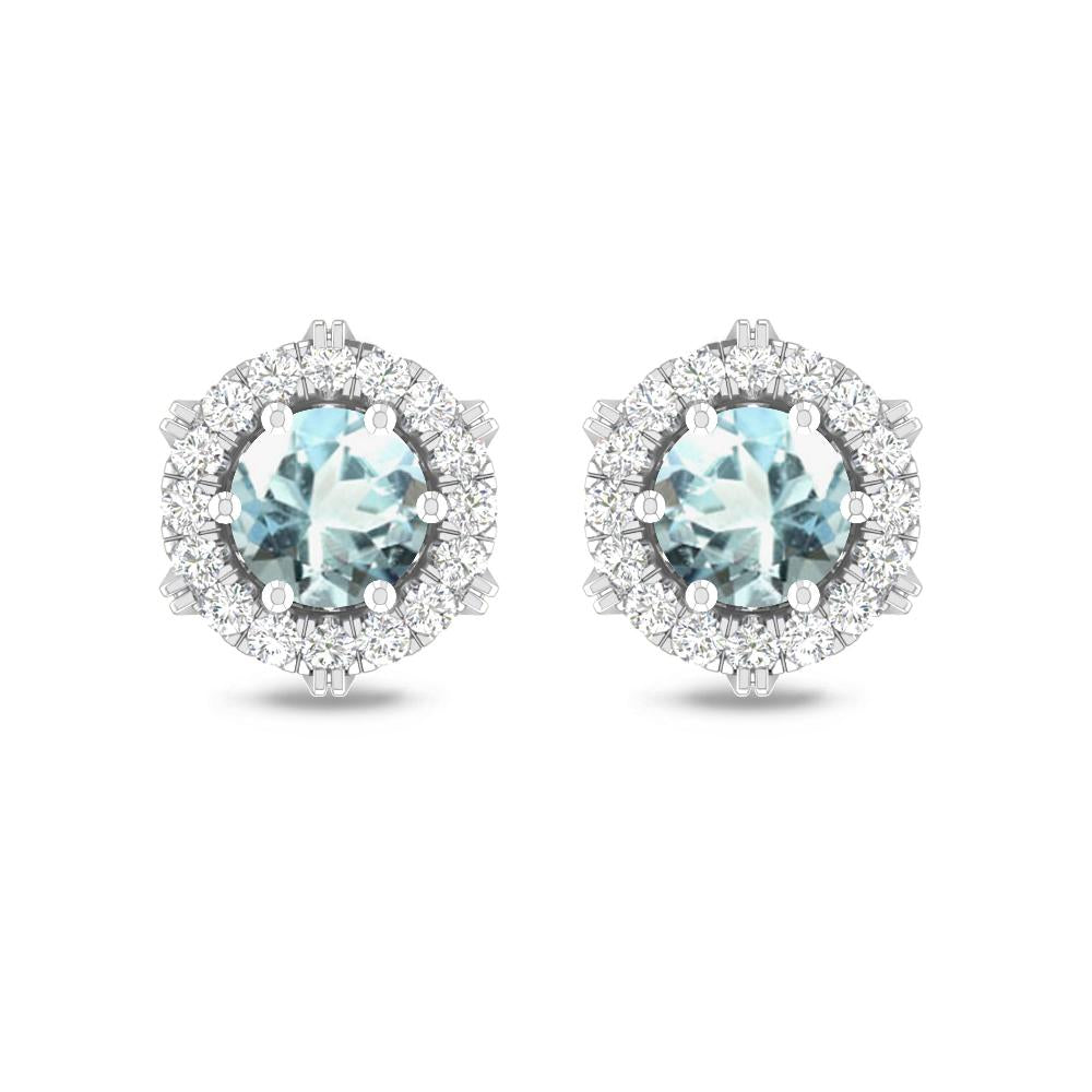 White Gold - Aquamarine