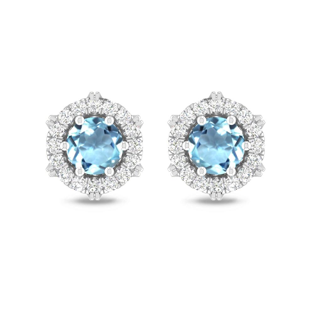 White Gold - Aquamarine