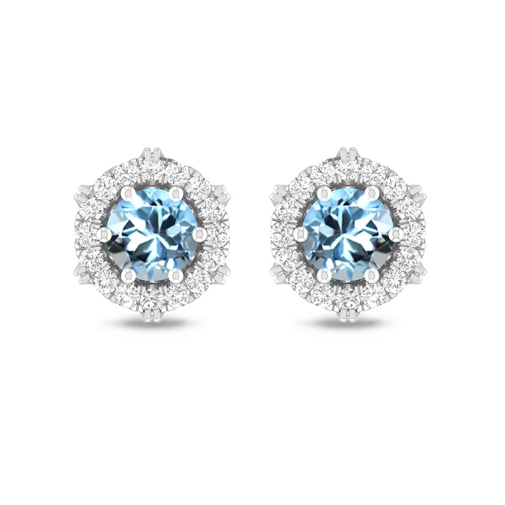White Gold - Aquamarine