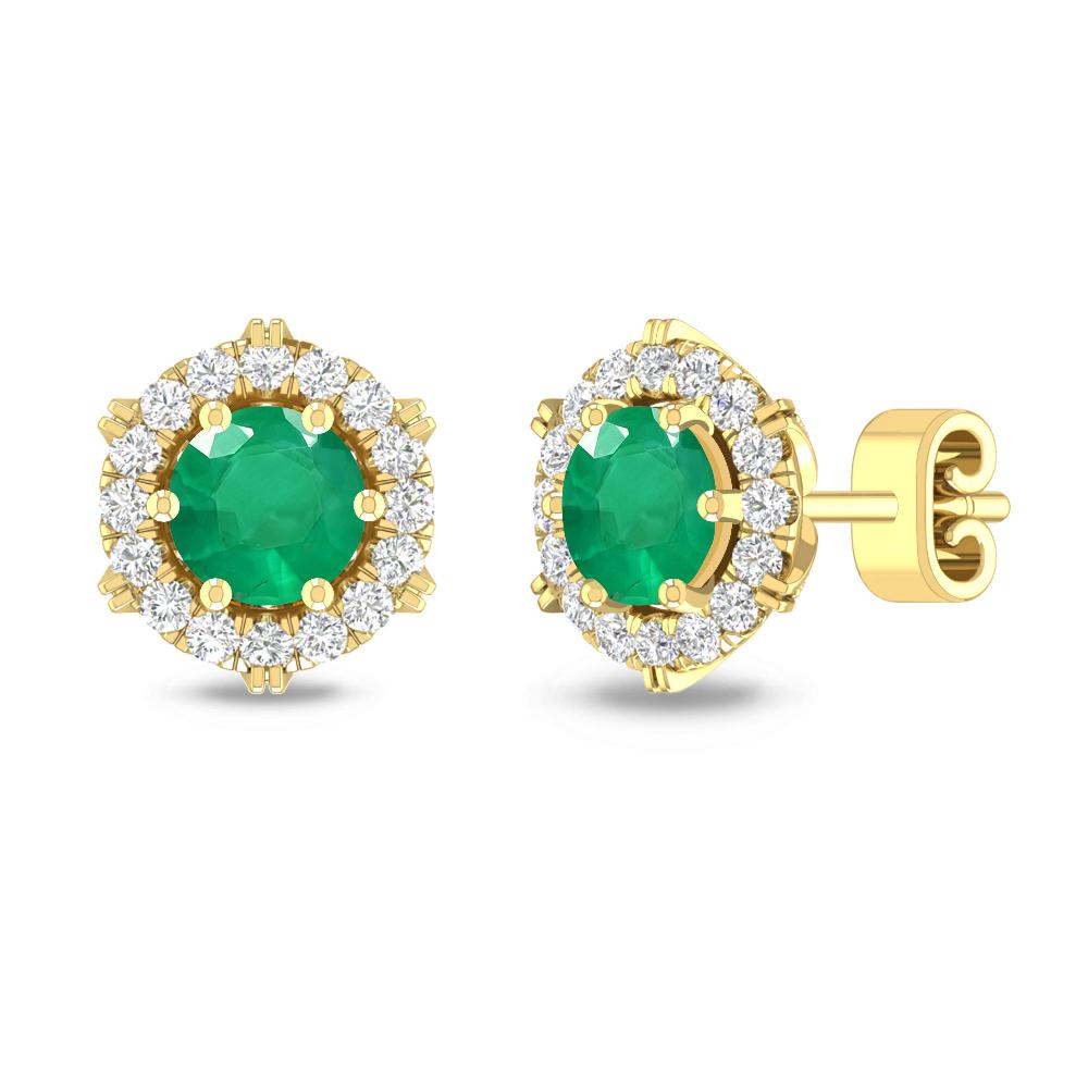 Yellow Gold - Emerald