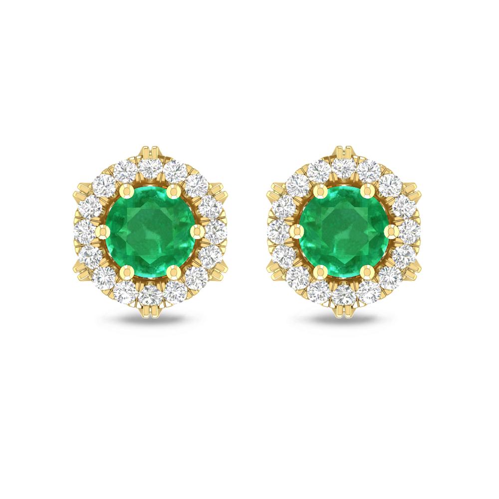 Yellow Gold - Emerald