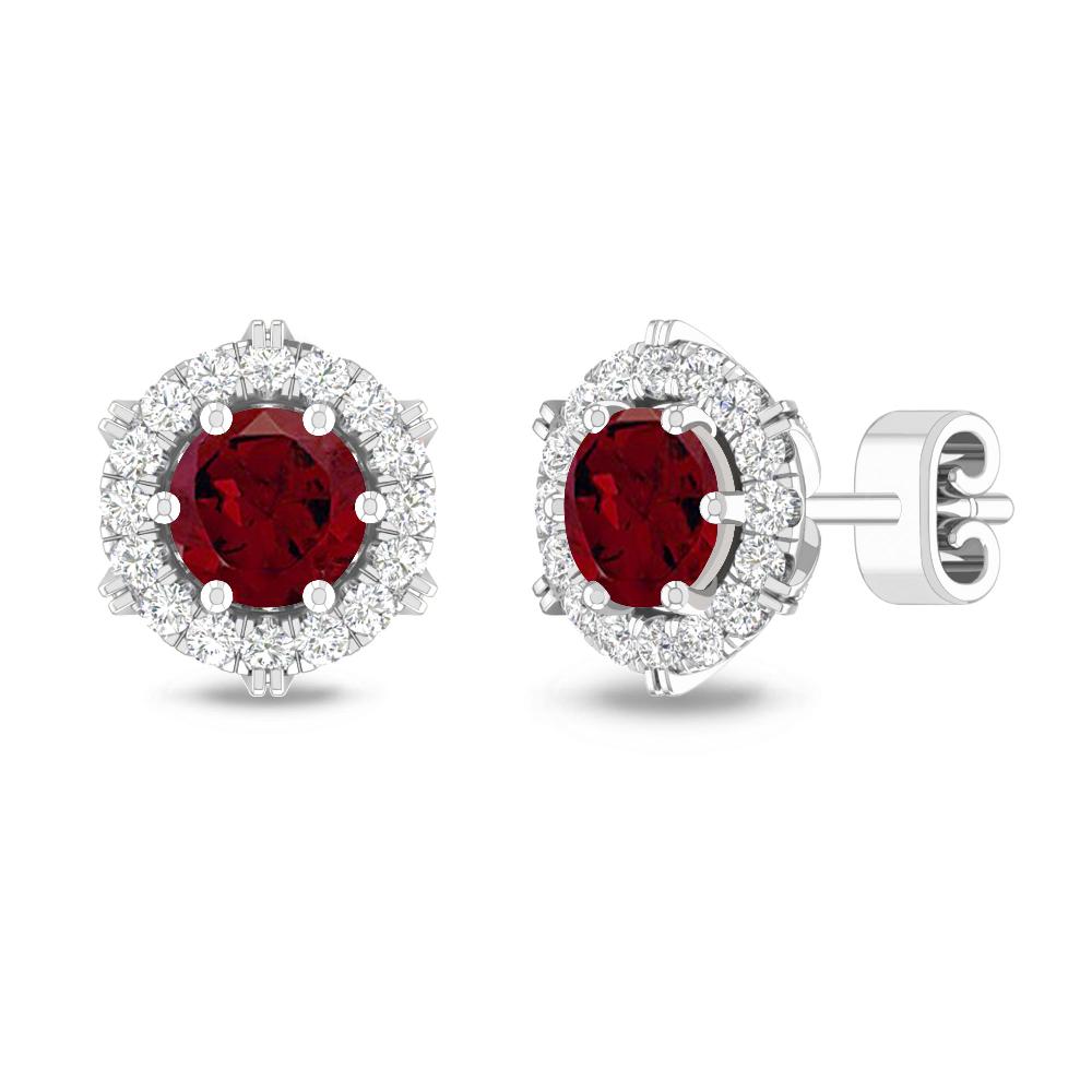 White Gold - Garnet