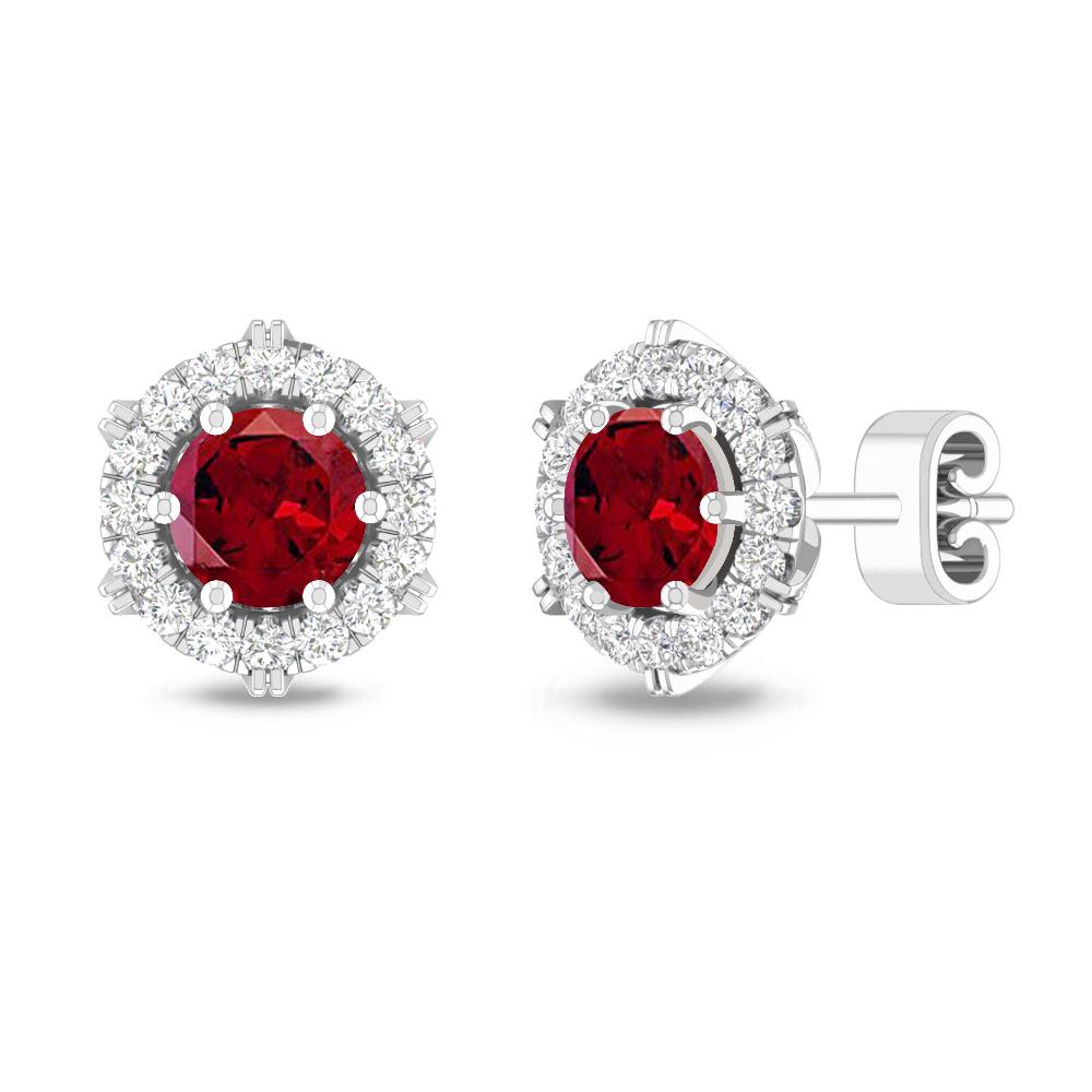 White Gold - Garnet