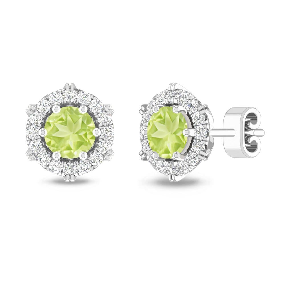 White Gold - Peridot