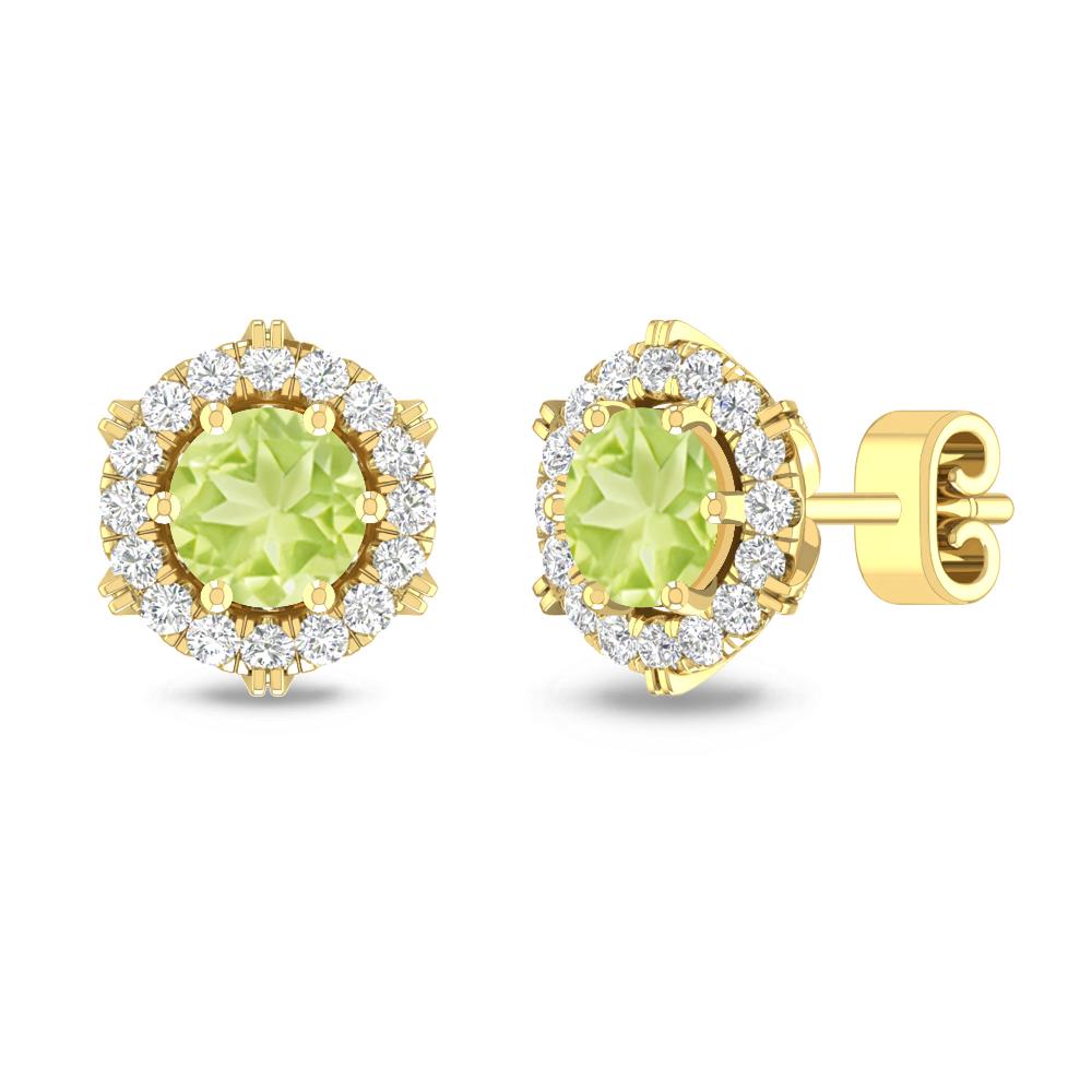 Yellow Gold - Peridot