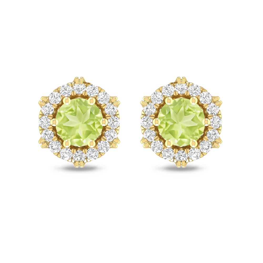 Yellow Gold - Peridot