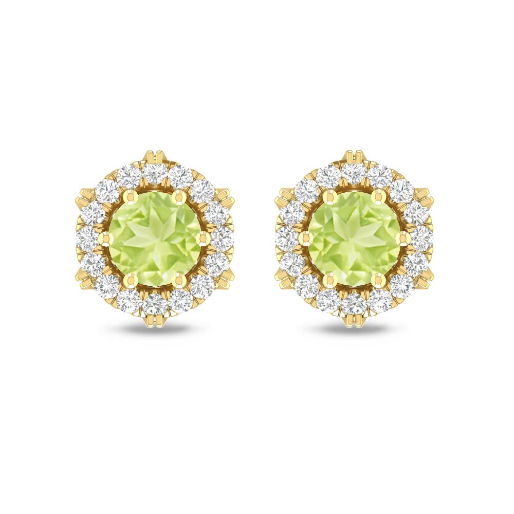 Yellow Gold - Peridot