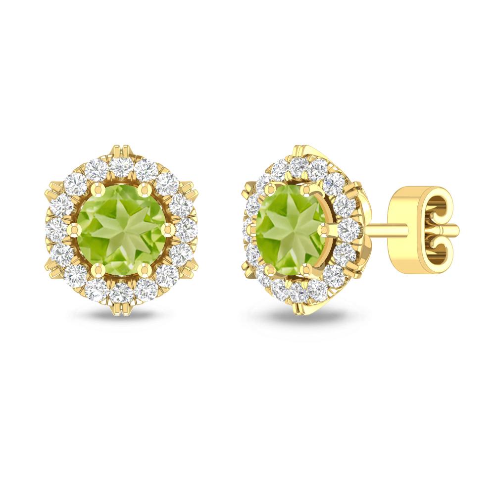 Yellow Gold - Peridot