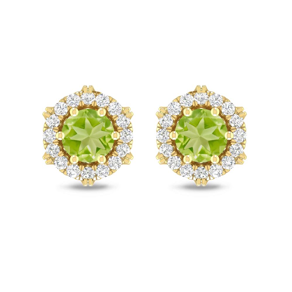 Yellow Gold - Peridot