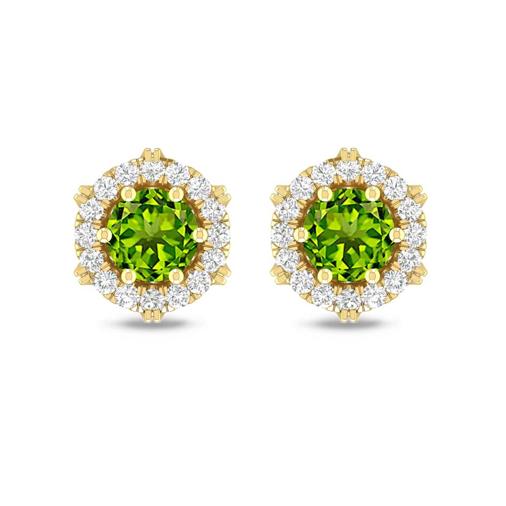 Yellow Gold - Peridot