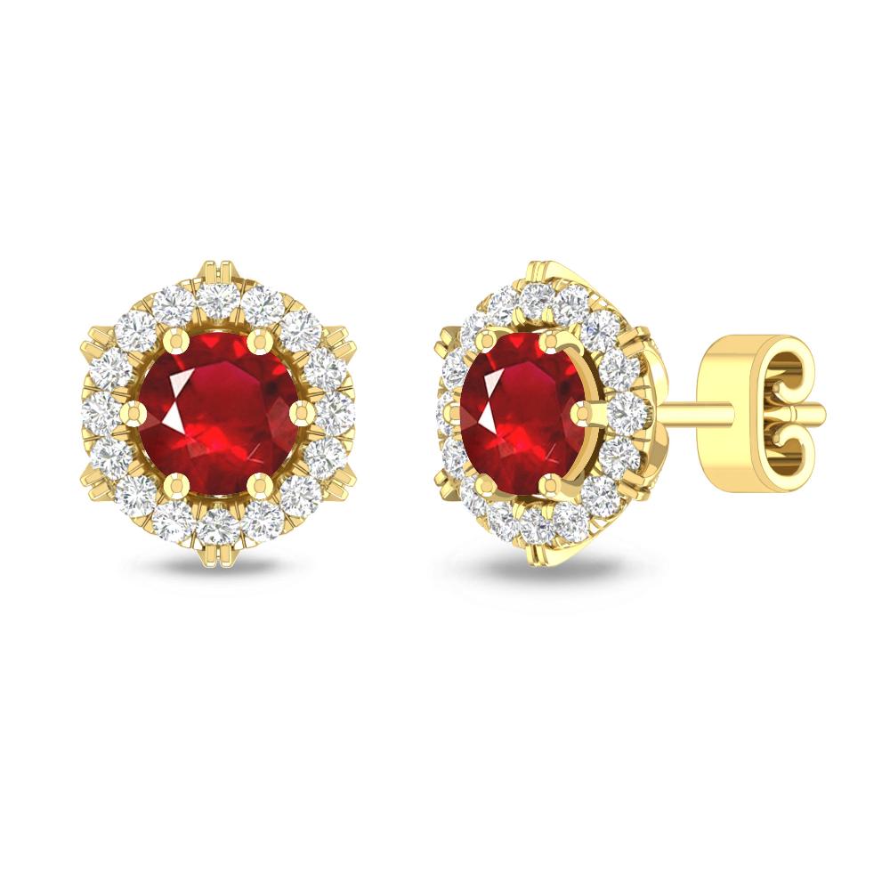 Yellow Gold - Ruby