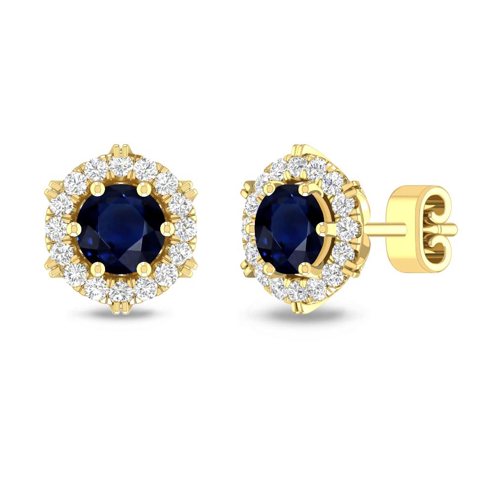 Yellow Gold - Sapphire