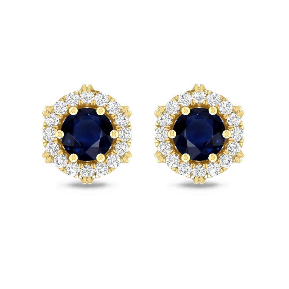 Yellow Gold - Sapphire