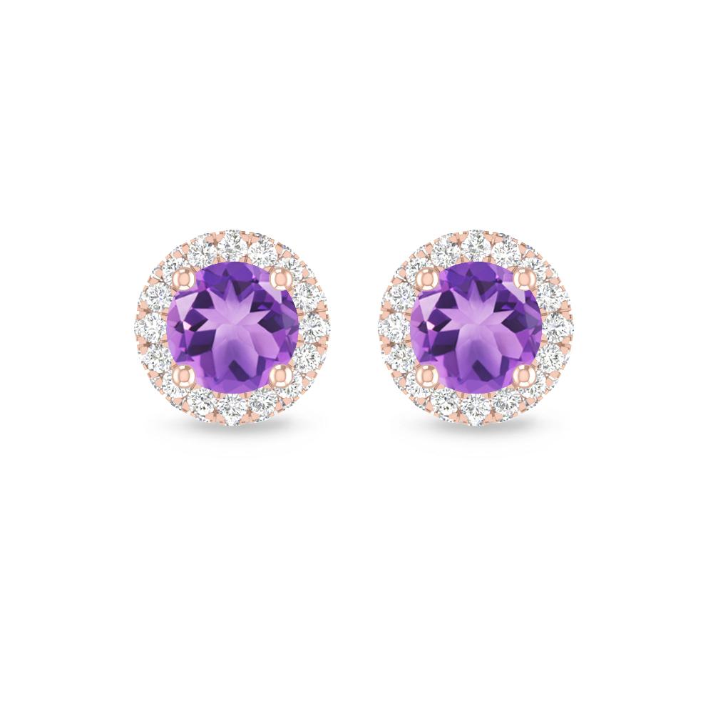 Rose Gold - Amethyst