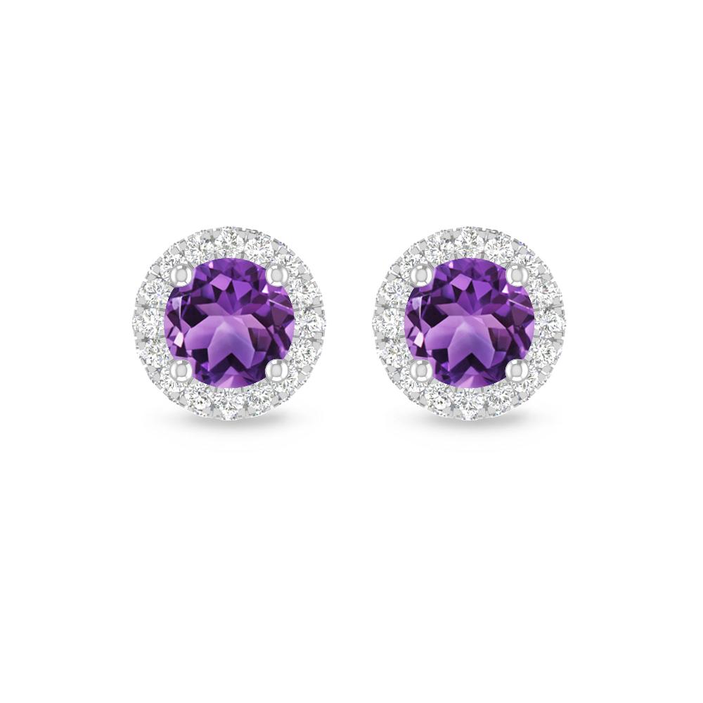 White Gold - Amethyst