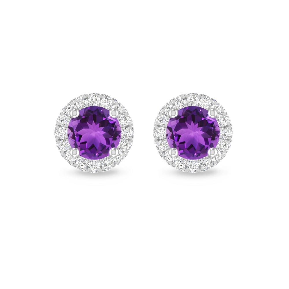 White Gold - Amethyst