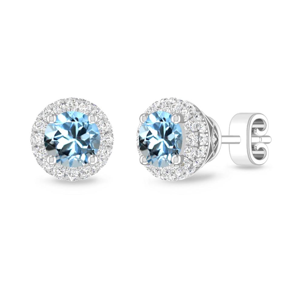 White Gold - Aquamarine