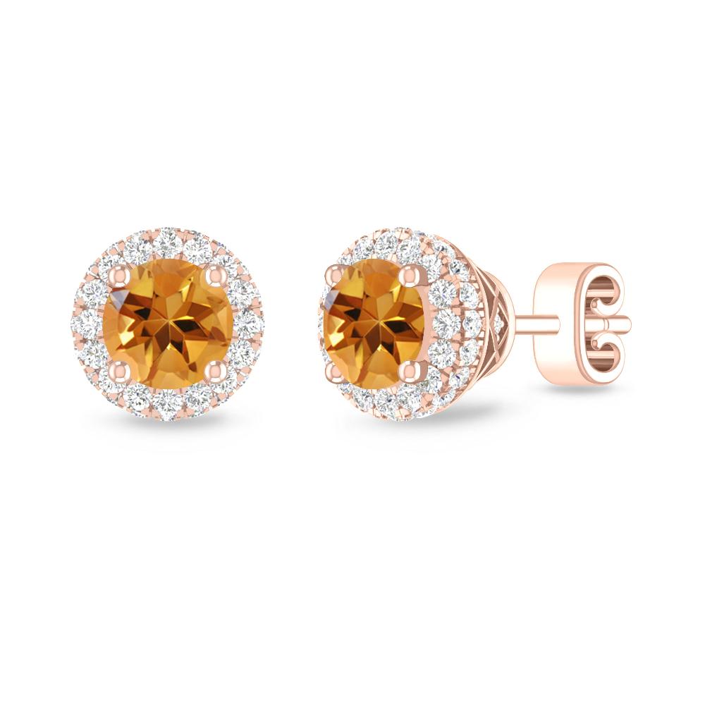 Rose Gold - Citrine