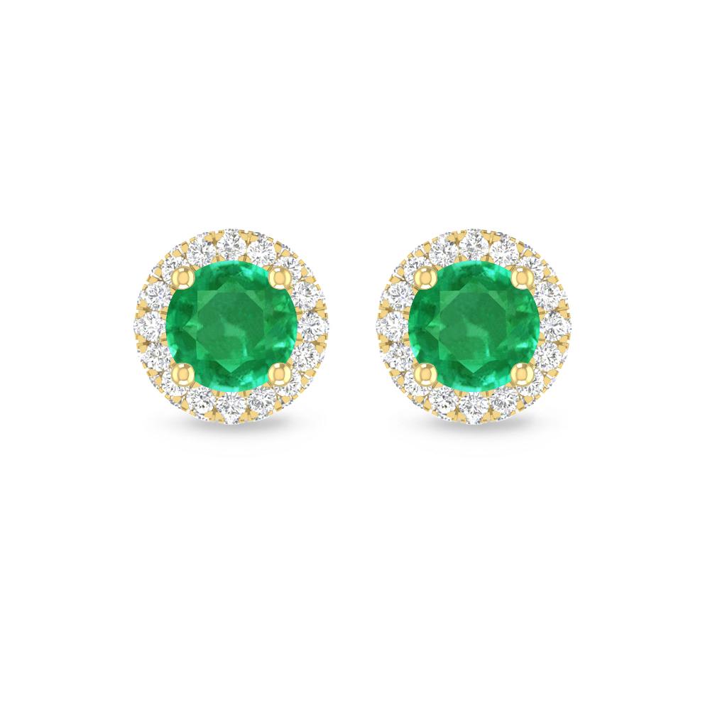 Yellow Gold - Emerald