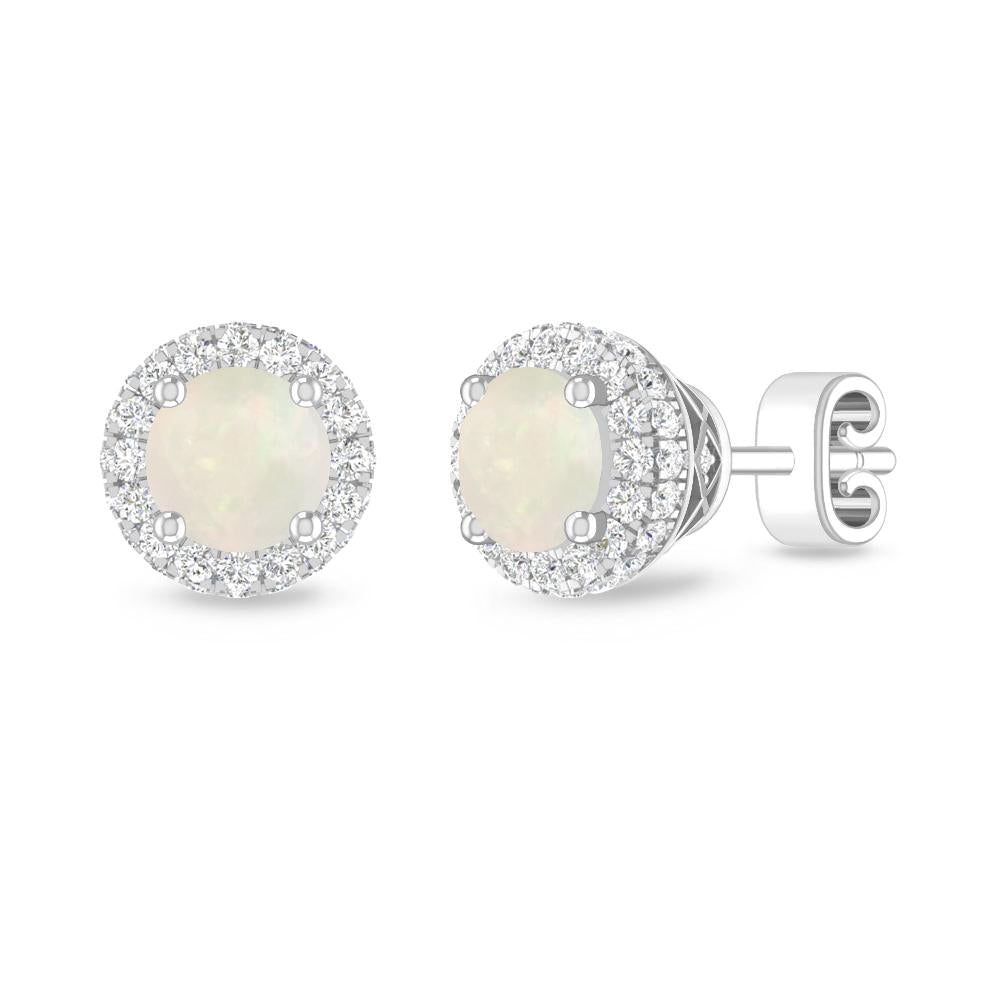 White Gold - Opal
