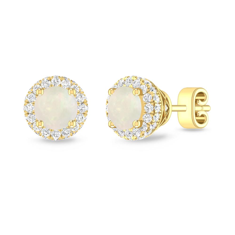 Yellow Gold - Opal