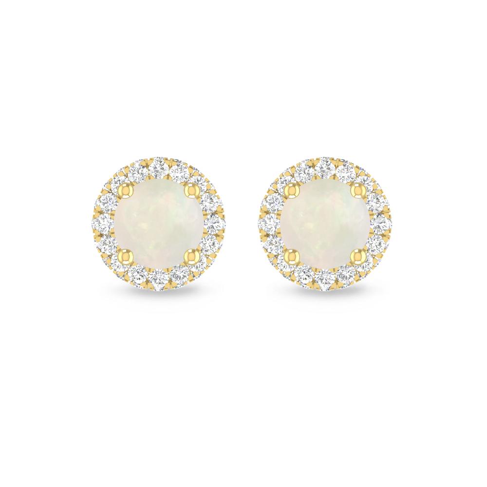 Yellow Gold - Opal