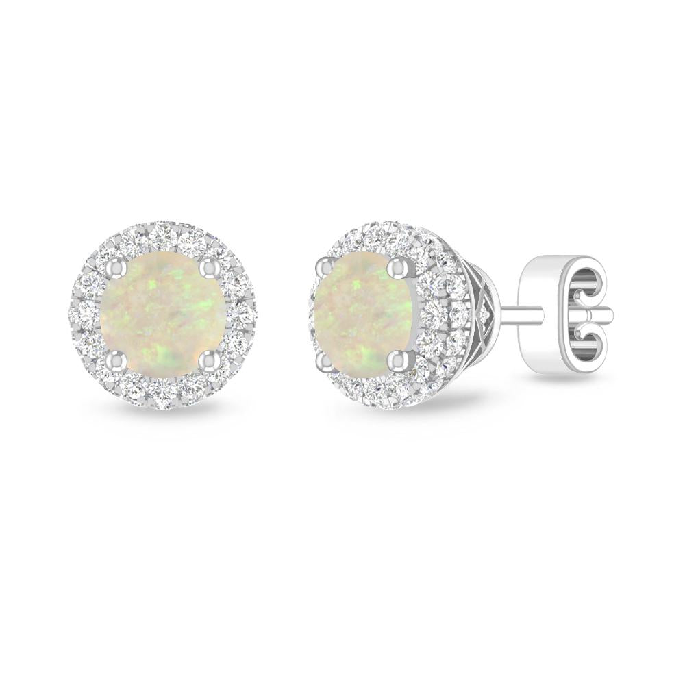 White Gold - Opal