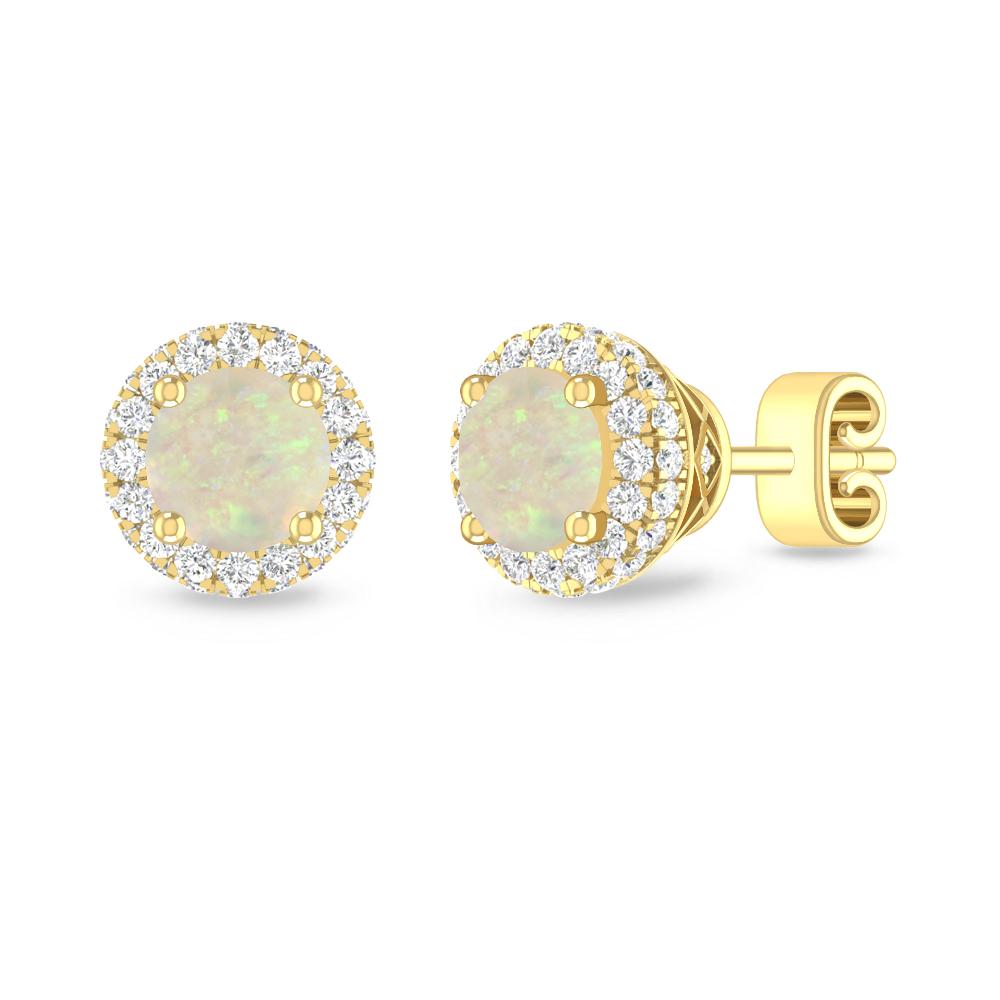 Yellow Gold - Opal