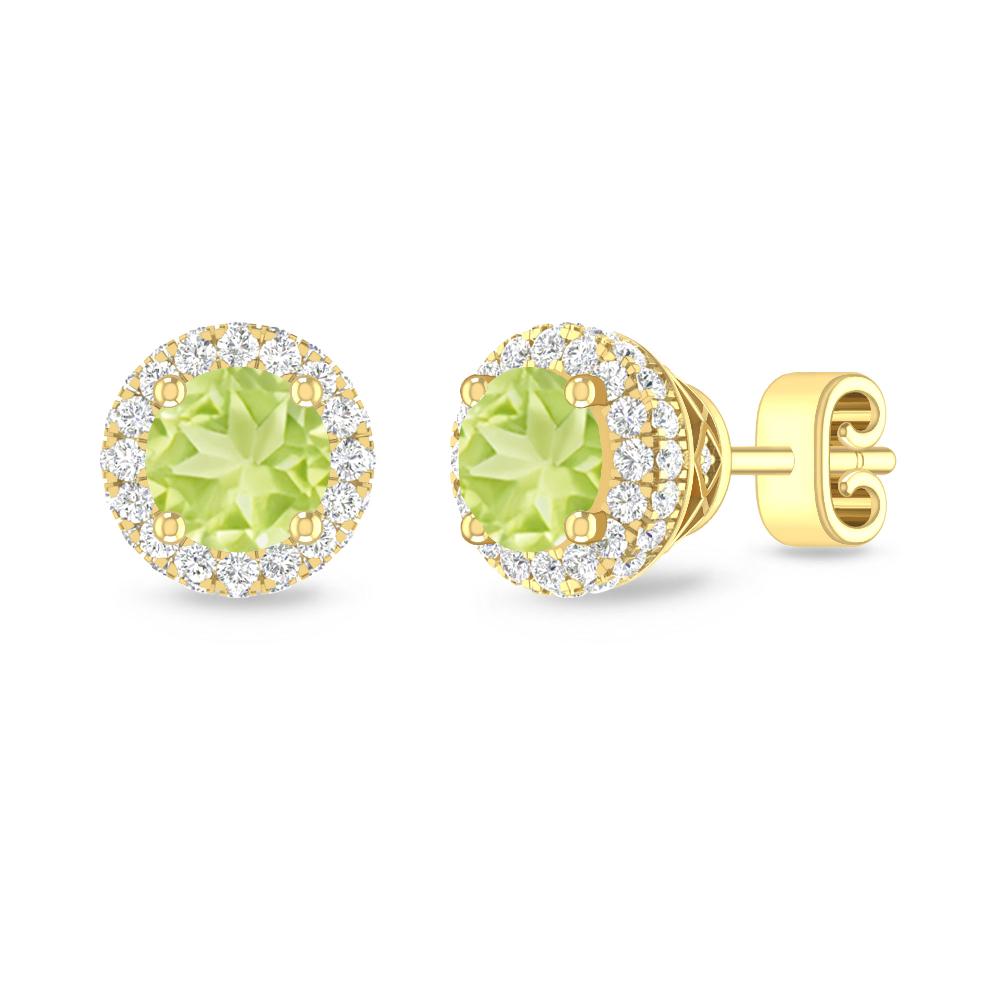 Yellow Gold - Peridot