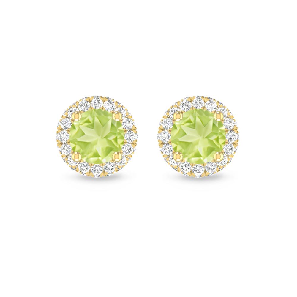 Yellow Gold - Peridot
