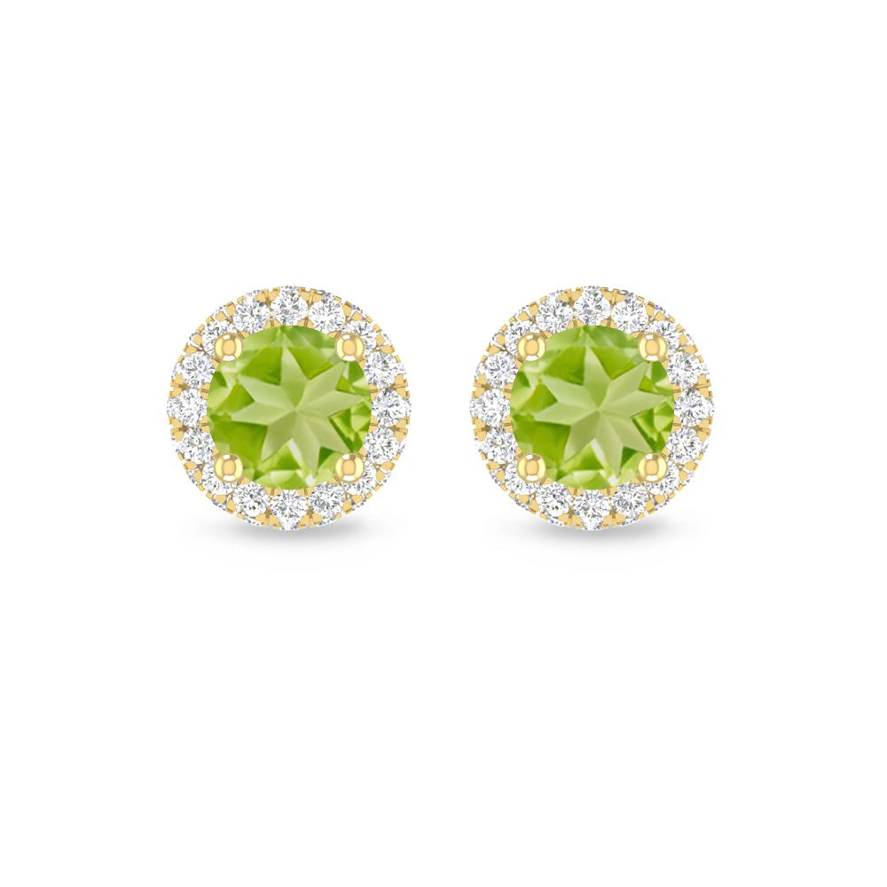 Yellow Gold - Peridot