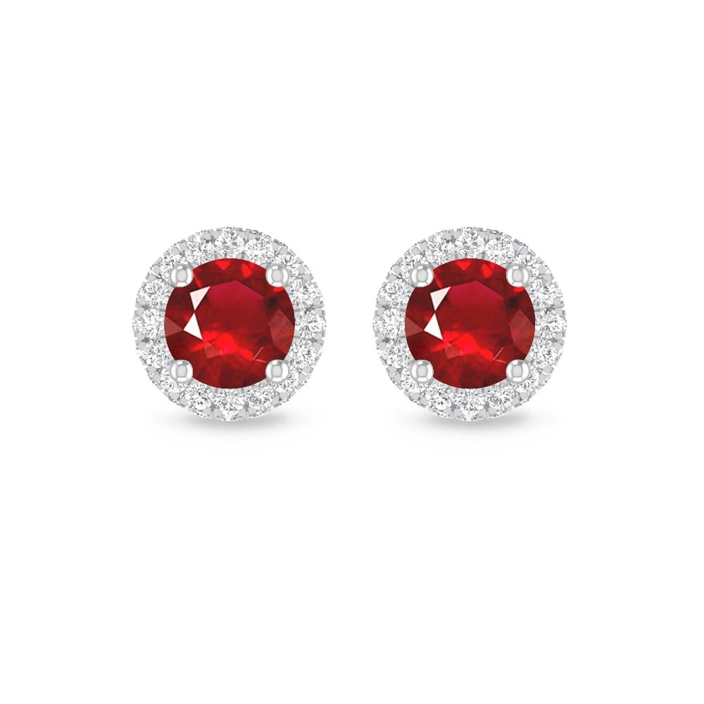 White Gold - Ruby