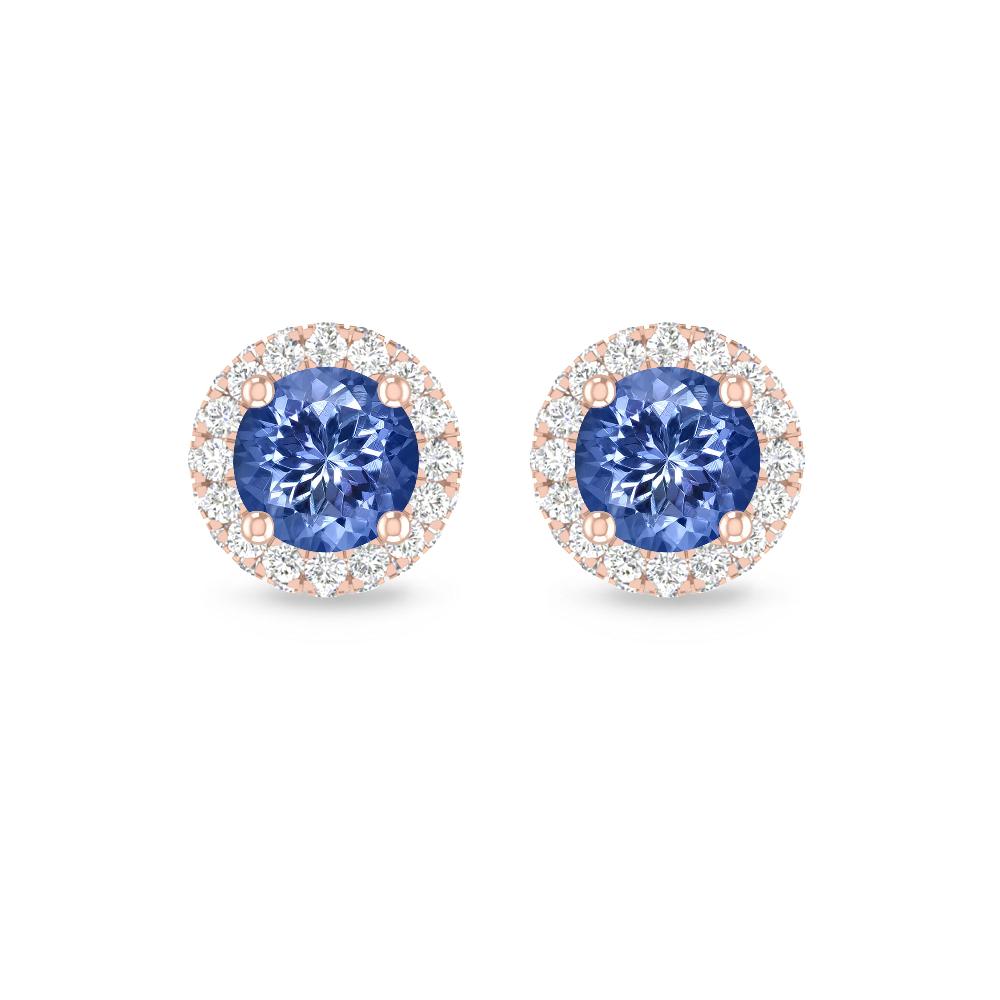 Rose Gold - Tanzanite