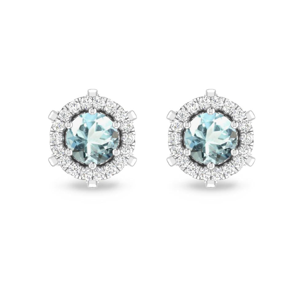 White Gold - Aquamarine