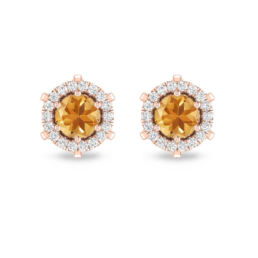 Rose Gold - Citrine