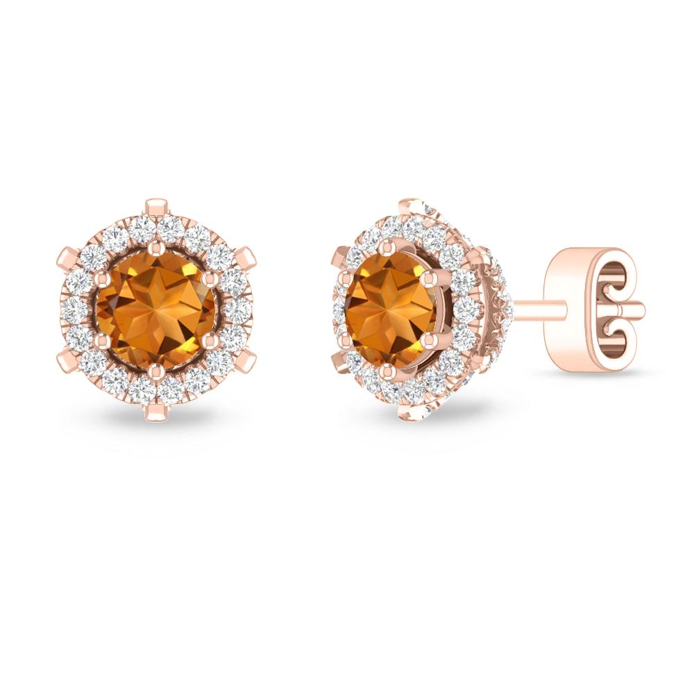 Rose Gold - Citrine