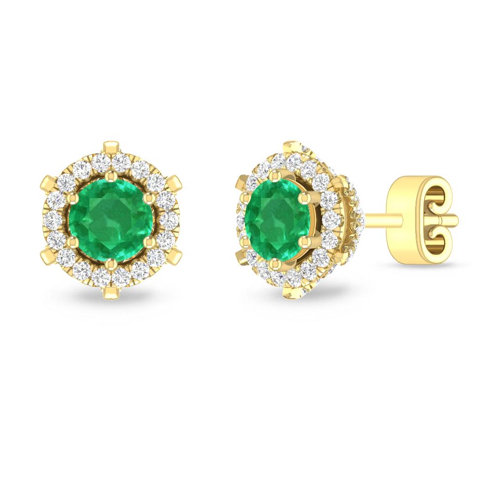 Yellow Gold - Emerald