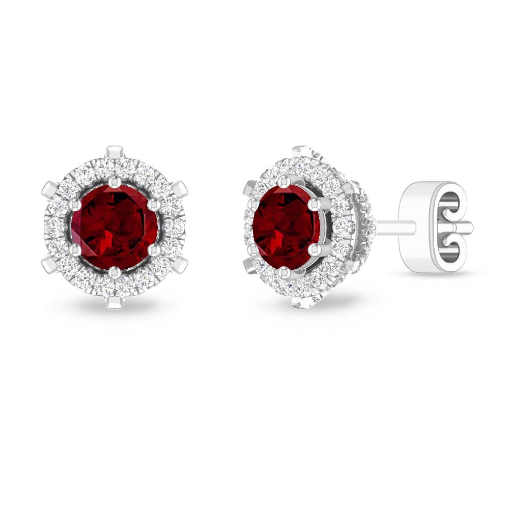 White Gold - Garnet