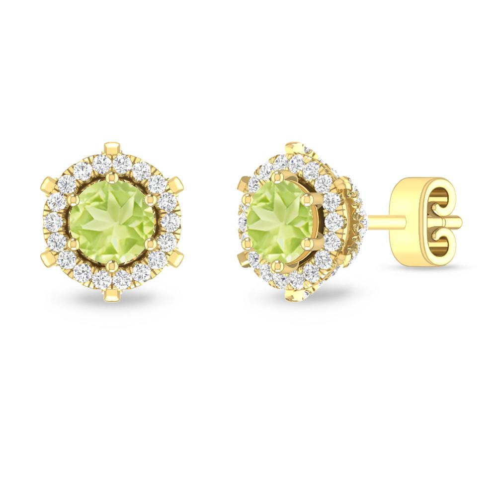 Yellow Gold - Peridot